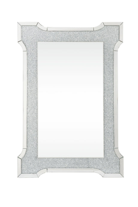 ACME Nowles Wall Decor, Mirrored & Faux Stones 97705