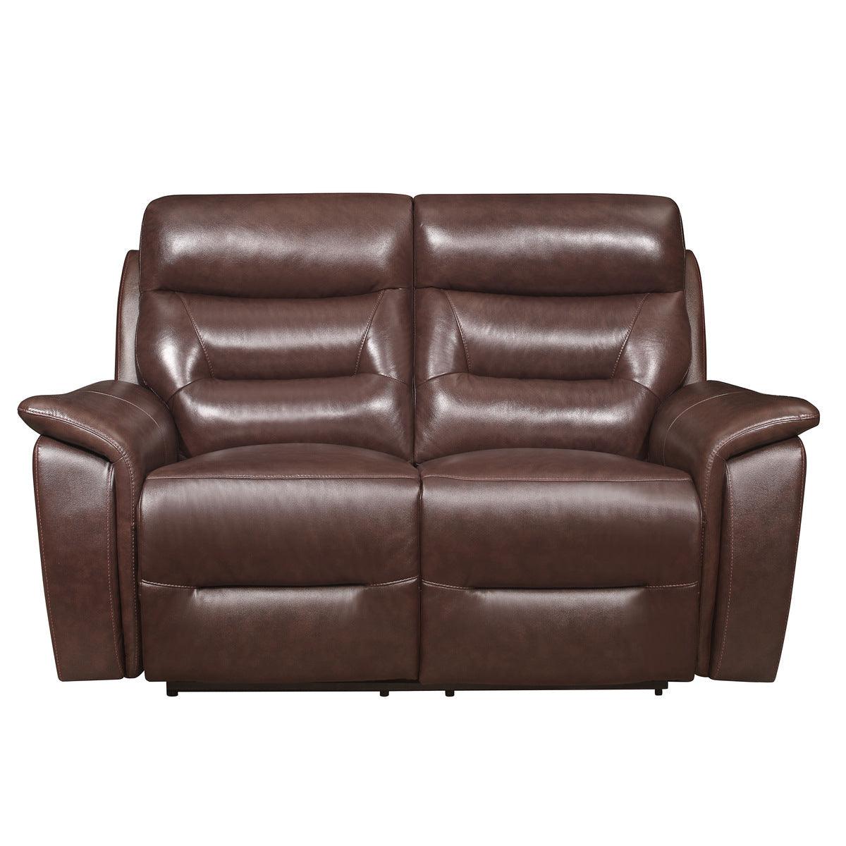 Homelegance - Armando Power Double Reclining Love Seat With Power Headrests And Usb Ports - 9445Br-2Pwh