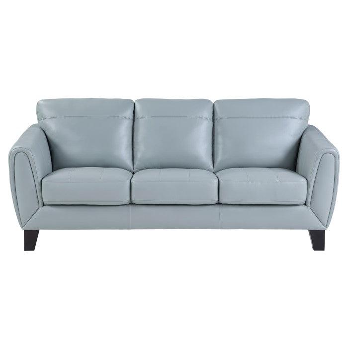 Homelegance - Spivey Sofa In Aqua - 9460Aq-3