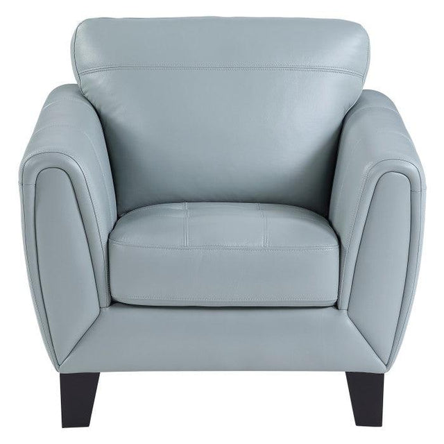 Homelegance - Spivey Chair In Aqua - 9460Aq-1