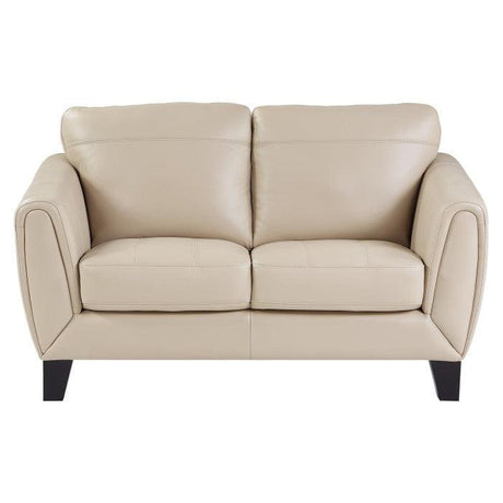 Homelegance - Spivey Love Seat In Beige - 9460Be-2