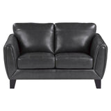 Homelegance - Spivey Love Seat In Dark Gray - 9460Dg-2