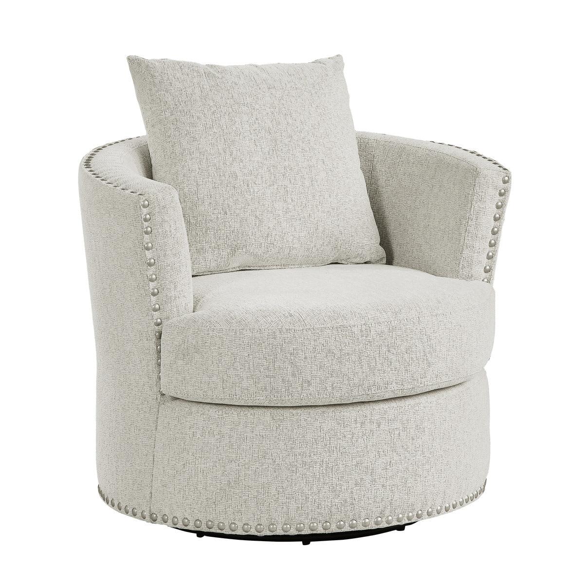Homelegance - Morelia 3 Piece Living Room Set In Beige - 9468Be-3-2-1