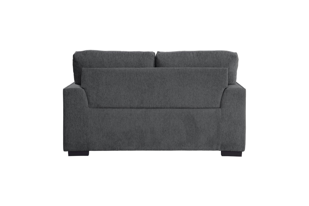 Homelegance - Morelia 3 Piece Living Room Set In Charcoal - 9468Cc