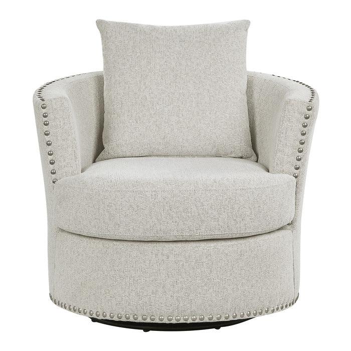 Homelegance - Morelia Swivel Chair In Beige - 9468Be-1