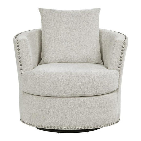 Homelegance - Morelia Swivel Chair In Beige - 9468Be-1