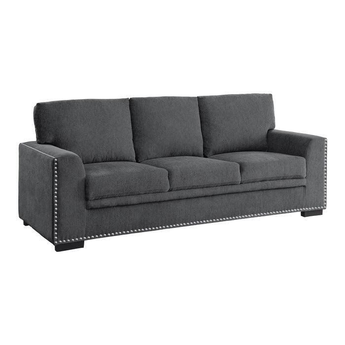 Homelegance - Morelia Sofa In Charcoal - 9468Cc-3