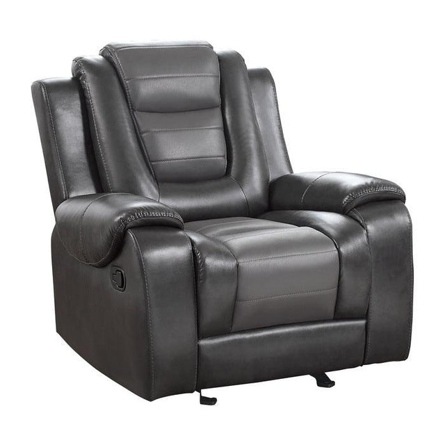 Briscoe Glider Reclining Chair In Dark Gray 9470Gy - 1 | Homelegance | Home Elegance USA