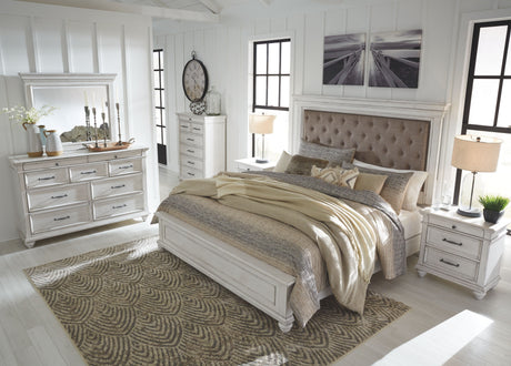 Kanwyn - Upholstered Bedroom Set - Home Elegance USA