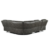 Homelegance - Centeroak 3-Piece Reclining Sectional - 9479Brg*Sc