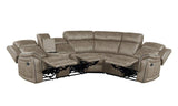 Homelegance - Centeroak 3-Piece Reclining Sectional - 9479Sdb*Sc