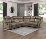 Homelegance - Centeroak 3-Piece Reclining Sectional - 9479Sdb*Sc