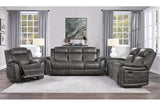 Homelegance - Centeroak 3 Piece Double Reclining Sofa Set In Gray - 9479Brg-3-2-1