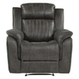 Centeroak Reclining Chair In Gray 9479Brg-1 | Homelegance