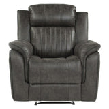 Homelegance - Centeroak Reclining Chair In Gray - 9479Brg-1