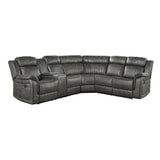 Homelegance - Centeroak 3-Piece Reclining Sectional - 9479Brg*Sc