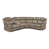 Homelegance - Centeroak 3-Piece Reclining Sectional - 9479Sdb*Sc