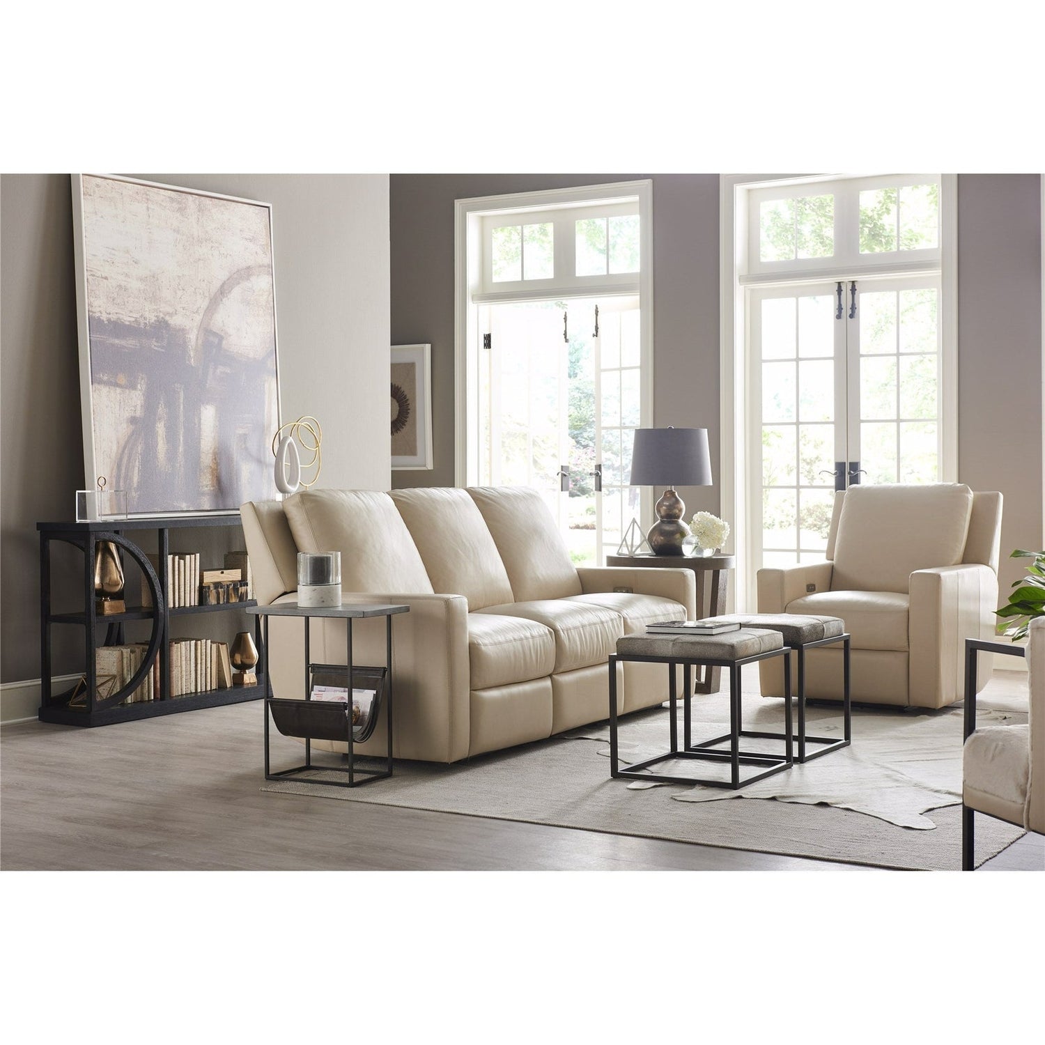Curated Safari Ottoman | Universal