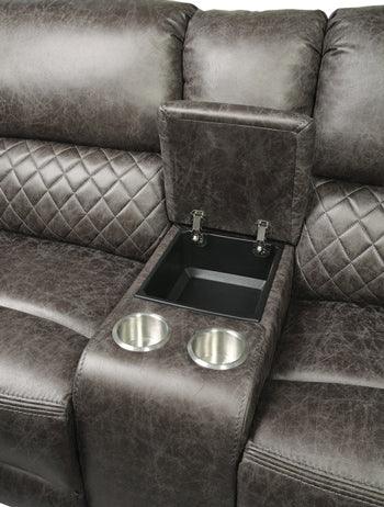 Homelegance - Knoxville 3-Piece Reclining Sectional In Brown - 9510*Sc