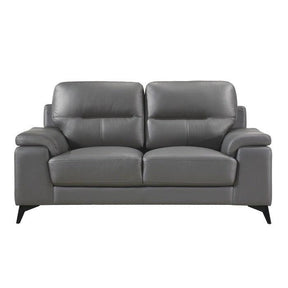 Mischa Love Seat In Dark Gray 9514Dgy-2 | Homelegance