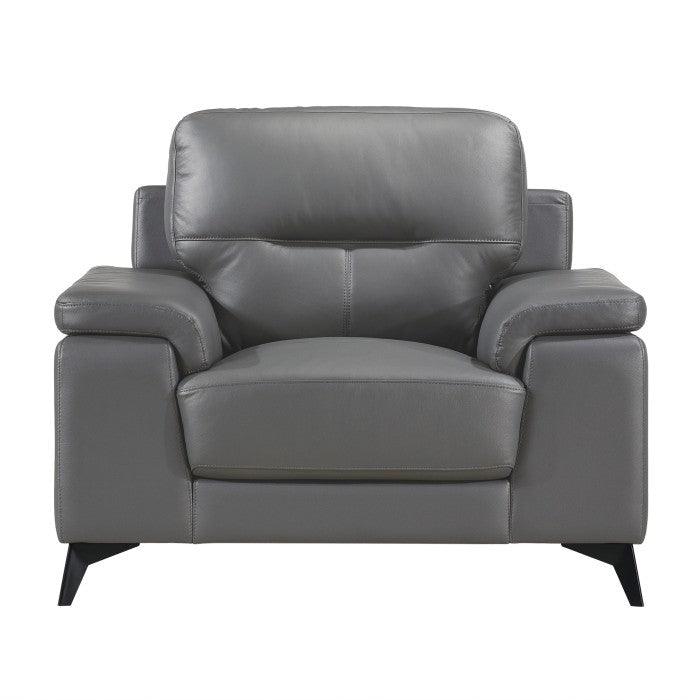 Homelegance - Mischa Chair In Dark Gray - 9514Dgy-1