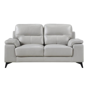 Mischa Love Seat In Silver Gray 9514Sve-2 | Homelegance