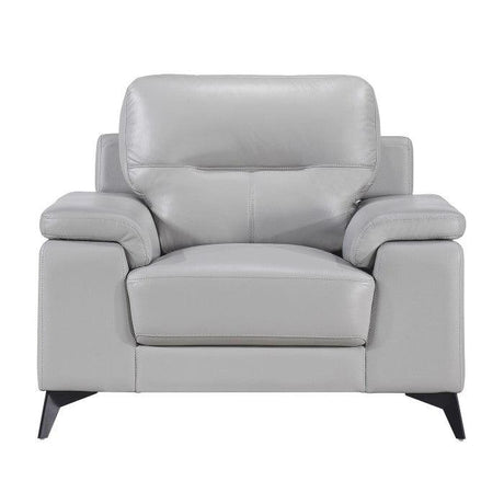 Homelegance - Mischa Chair In Silver Gray - 9514Sve-1
