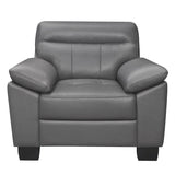 Denizen 3 Piece Sofa Set In Dark Gray 9537Dgy - 3 - 2 - 1 | Homelegance | Home Elegance USA