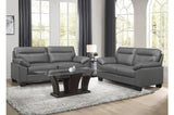 Denizen 2 Piece Sofa Set In Dark Gray 9537Dgy - 3 - 2 | Homelegance | Home Elegance USA