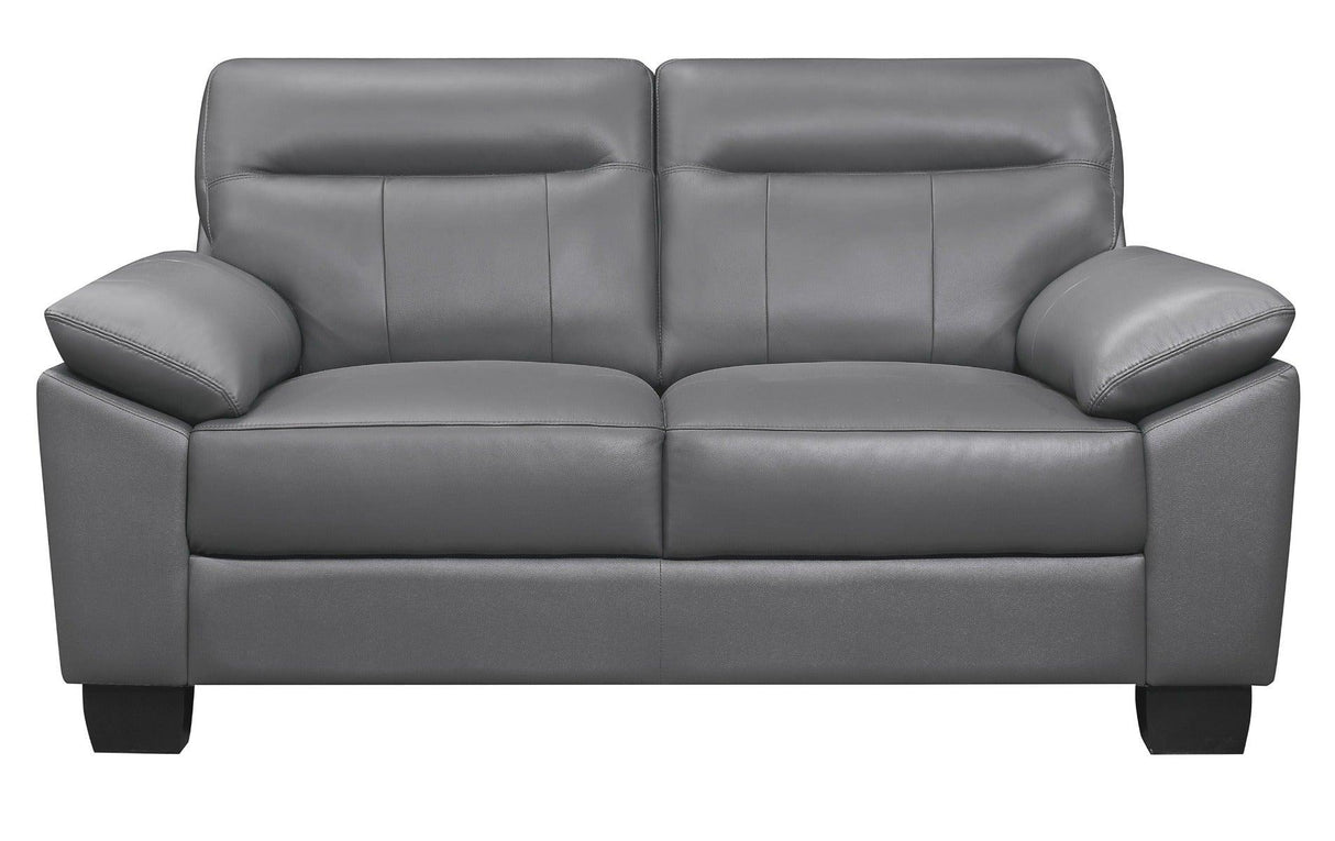 Homelegance - Denizen Love Seat In Dark Gray - 9537Dgy-2