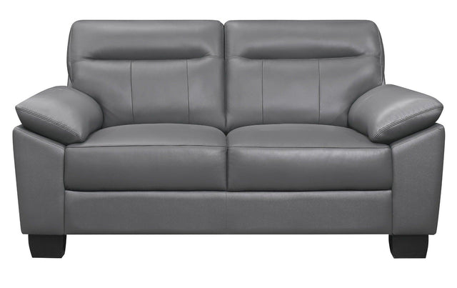 Denizen Love Seat In Dark Gray 9537Dgy - 2 | Homelegance | Home Elegance USA