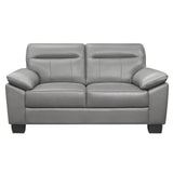 Denizen Love Seat In Gray 9537Gry - 2 | Homelegance | Home Elegance USA