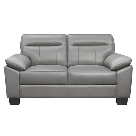 Homelegance - Denizen Love Seat In Gray - 9537Gry-2