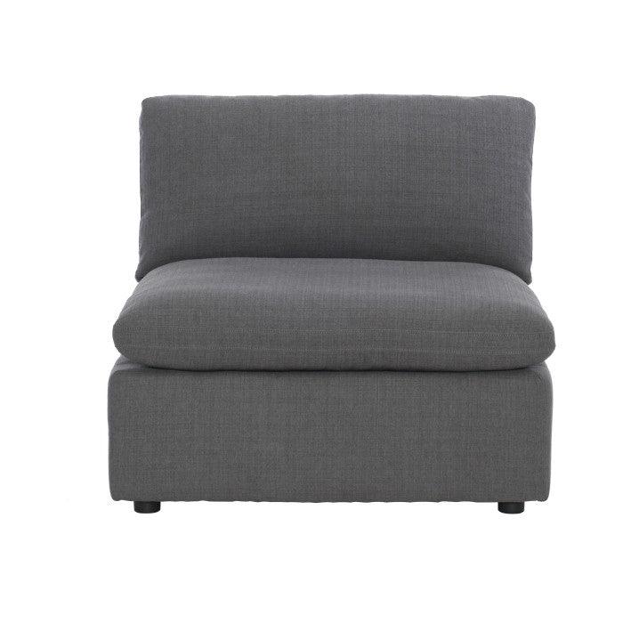 Homelegance - Howerton Armless Chair In Gray - 9544Gy-Ac