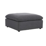 Homelegance - Guthrie 6-Piece Modular Sectional With Ottoman In Gray - 9546Gy*6Ot