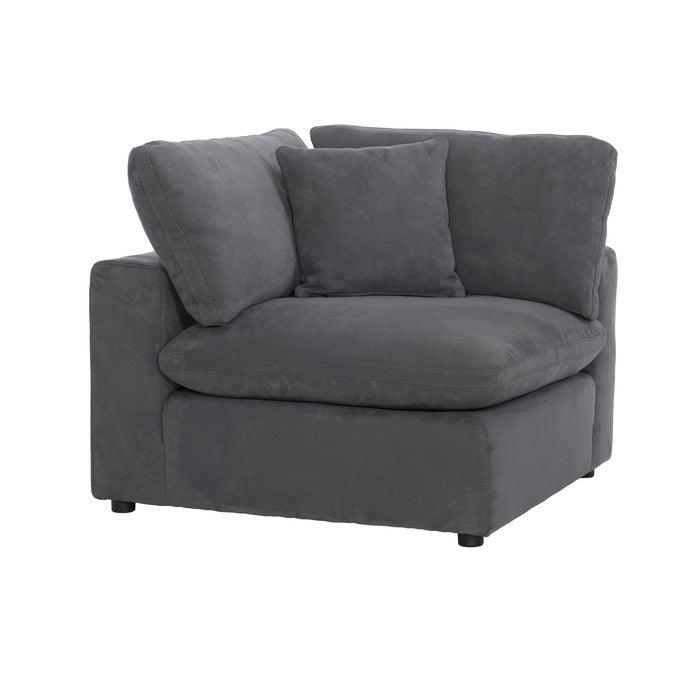 Homelegance - Guthrie 6-Piece Modular Sectional With Ottoman In Gray - 9546Gy*6Ot
