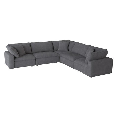 Homelegance - Guthrie 5-Piece Modular Sectional In Gray - 9546Gy*5Sc