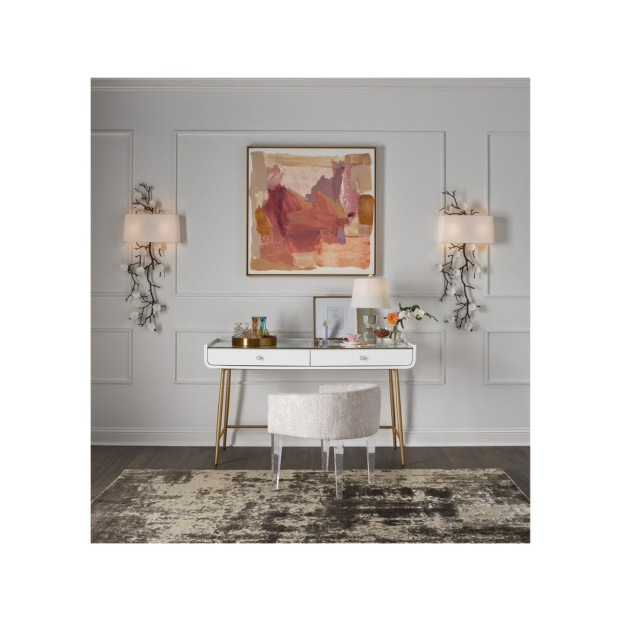 Universal Furniture Love Joy Bliss Allure Vanity Desk