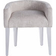 Love Joy Bliss Vanity Chair Bubbly Champagne Fabric with Acrylic Legs – Universal