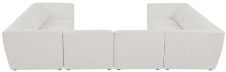 Miramar - Modular Sectional 8 Piece - Cream - Home Elegance USA