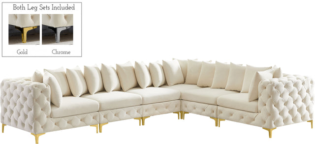 Tremblay - Modular Sectional 6 Piece - Cream - Fabric - Home Elegance USA