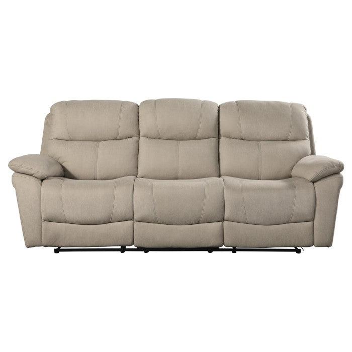 Homelegance - Longvale Double Reclining Sofa In Tan - 9580Tn-3