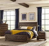 Homelegance - Parnell 3 Piece Queen Bedroom Set In Distressed Espresso - 1648-1-3Set