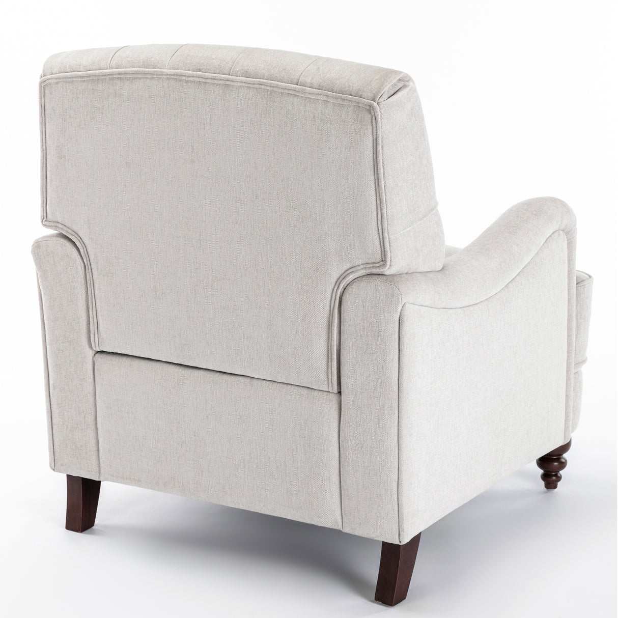 Butner Tufted Arm Chair - Oatmeal - Home Elegance USA