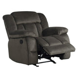 Homelegance - Laurelton Chocolate 3 Piece Living Room Set - 9636-3-2-1
