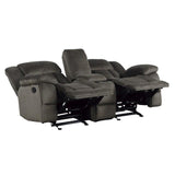 Homelegance - Laurelton Chocolate 3 Piece Living Room Set - 9636-3-2-1