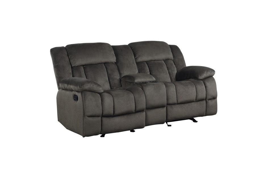 Homelegance - Laurelton Chocolate 2 Piece Sofa Set - 9636-3-2