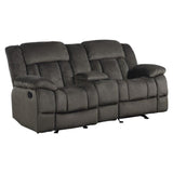 Homelegance - Laurelton Chocolate 3 Piece Living Room Set - 9636-3-2-1