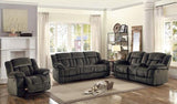 Homelegance - Laurelton Chocolate 3 Piece Living Room Set - 9636-3-2-1