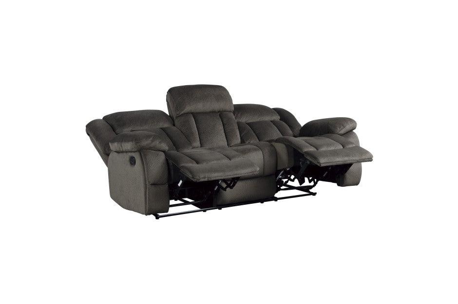 Homelegance - Laurelton Chocolate 2 Piece Sofa Set - 9636-3-2